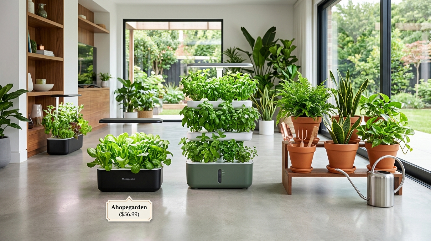 Best indoor gardening kits for vibrant, healthy plants all-year long
