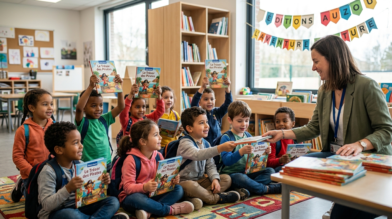 Livres jeunesse : les éditions Auzou offrent un livre à tous les enfants entrant au CP