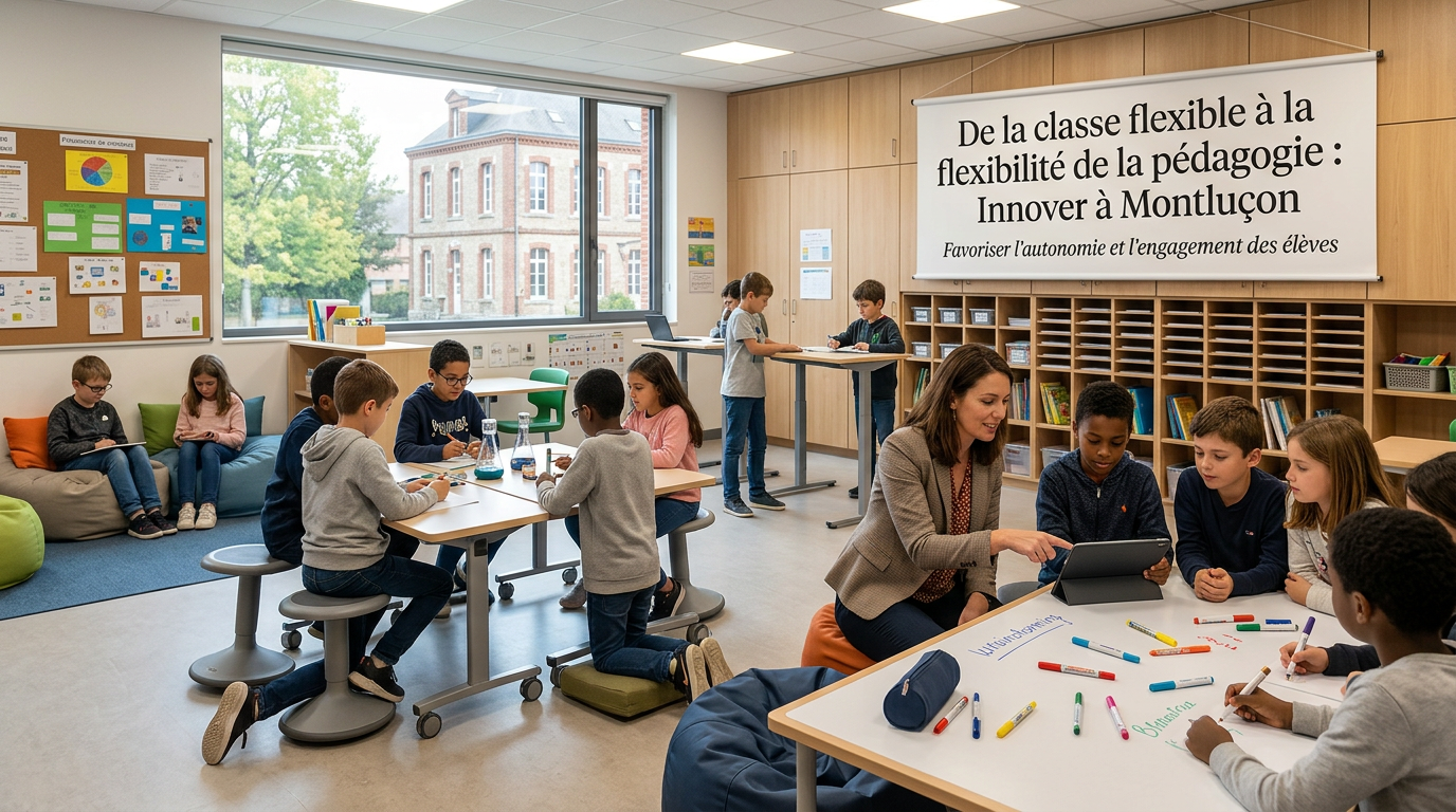 De la classe flexible à la flexibilité de la pédagogie