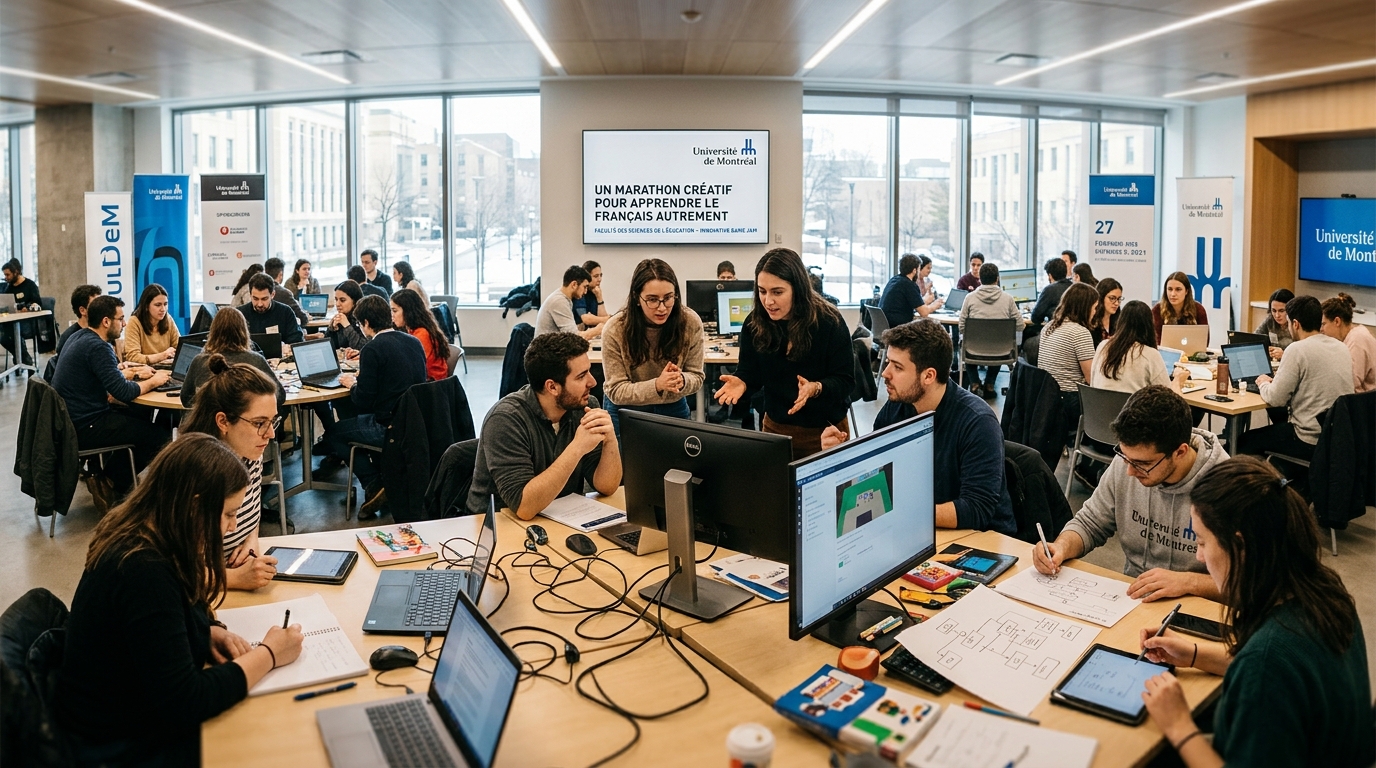 Un marathon de 3 jours pour inventer des jeux qui font vraiment progresser en français