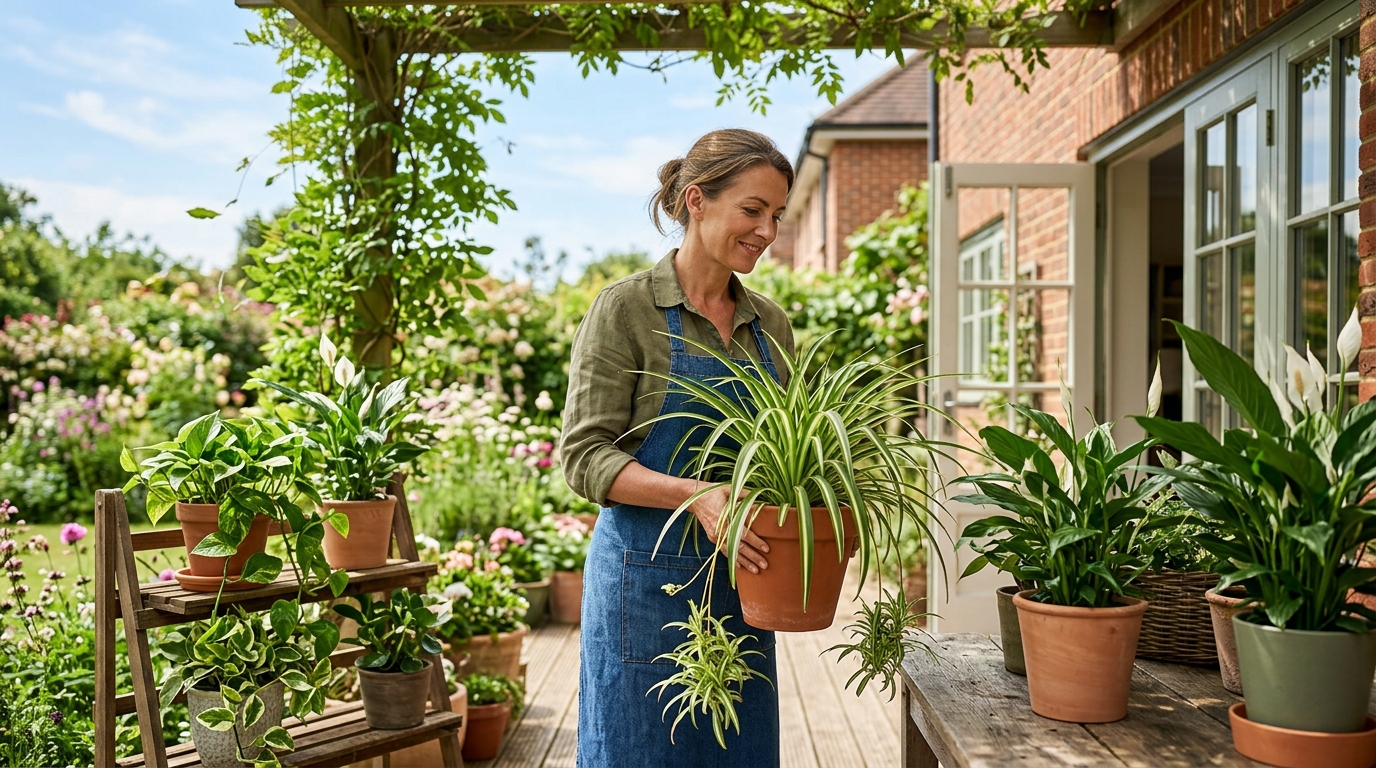 Why gardeners are moving houseplants outdoors for summer