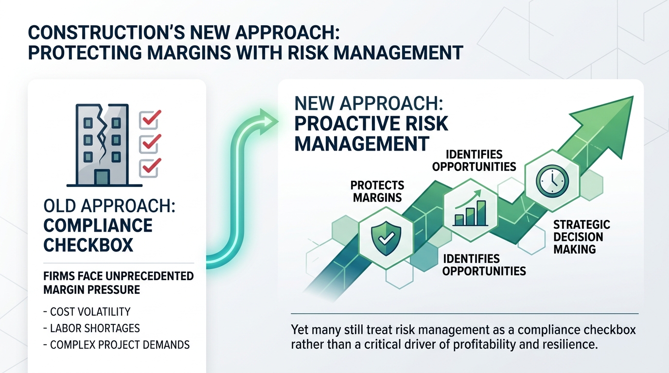 Construction’s new approach: Protecting margins with risk management