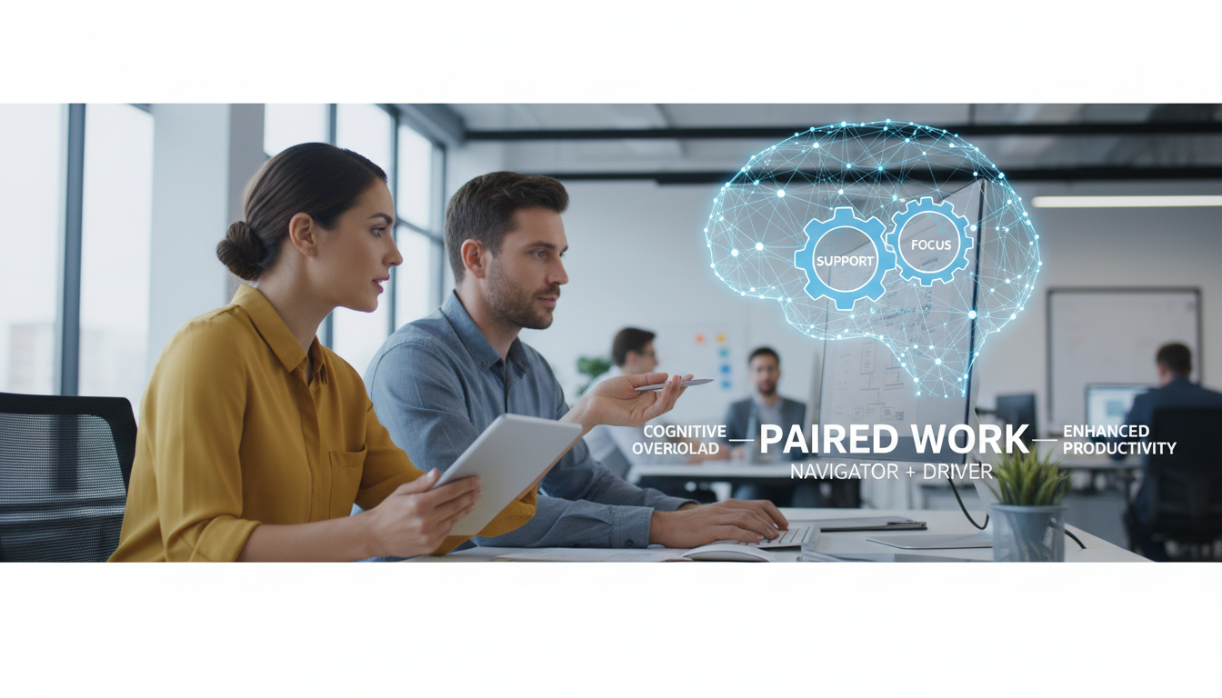 Pair programming en classe : le binÎme driver/navigator qui booste la métacognition