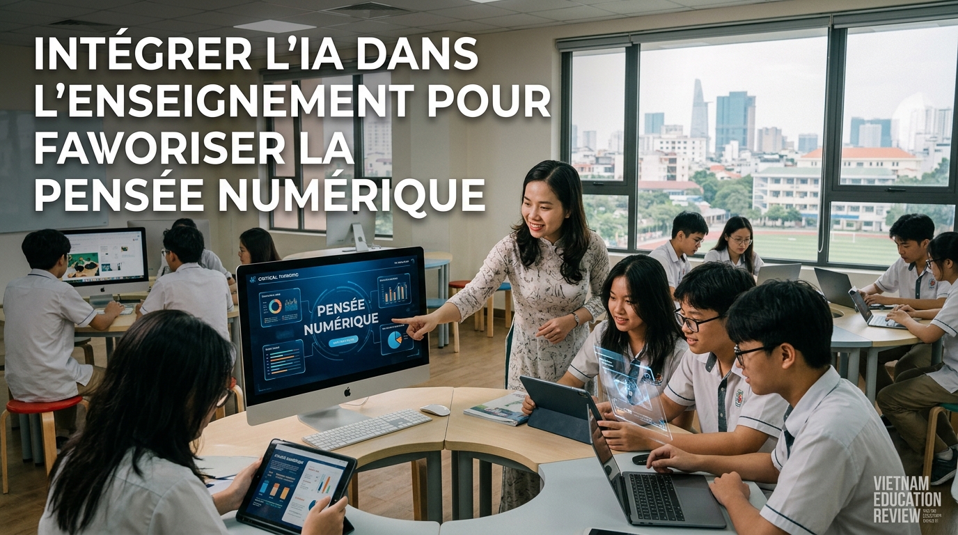 IntĂ©grer lâIA dans lâenseignement pour favoriser la pensĂ©e numĂ©rique