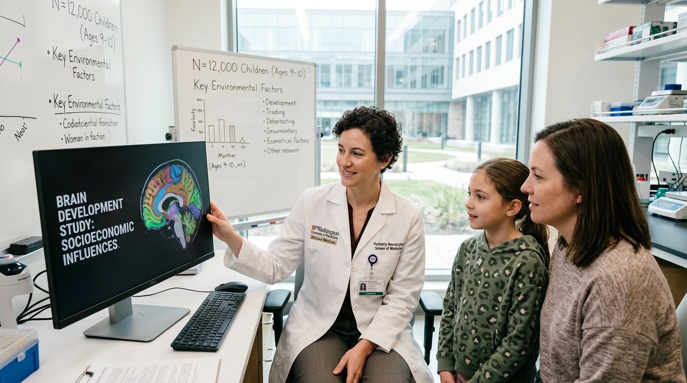 Le stress et le sommeil façonnent le cerveau plus que lâIQ : ce que rĂ©vĂšle une Ă©tude sur 12 000 enfants