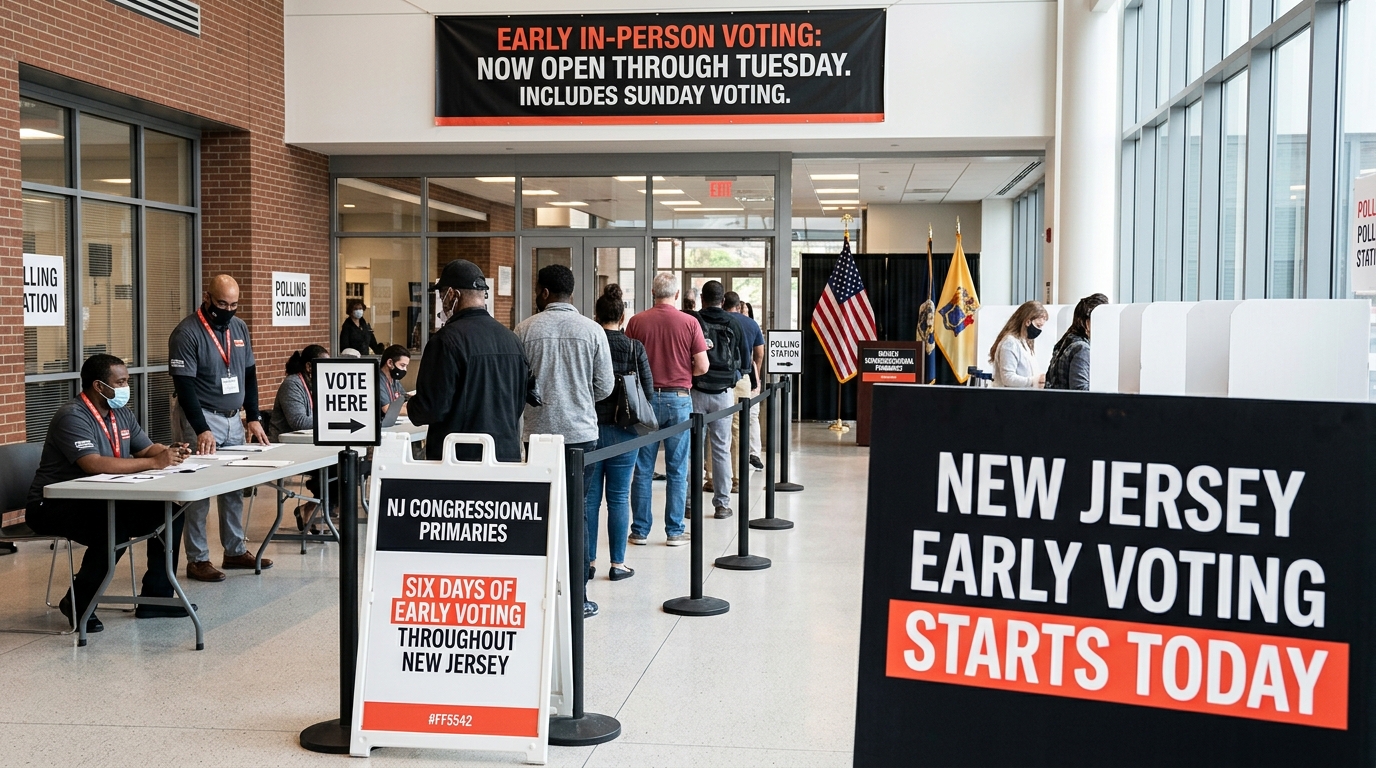 Early voting in New Jersey