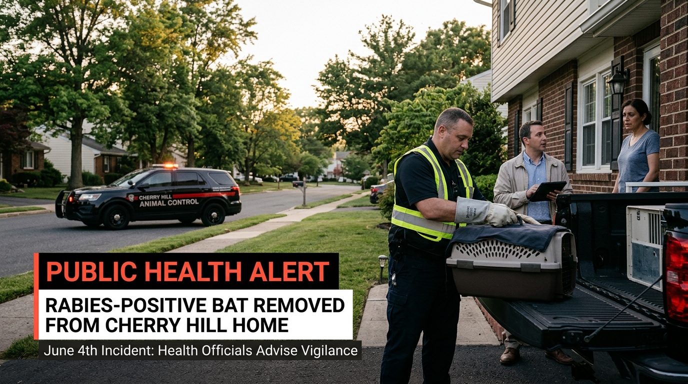 Bat with Rabies Found in Cherry Hill Home