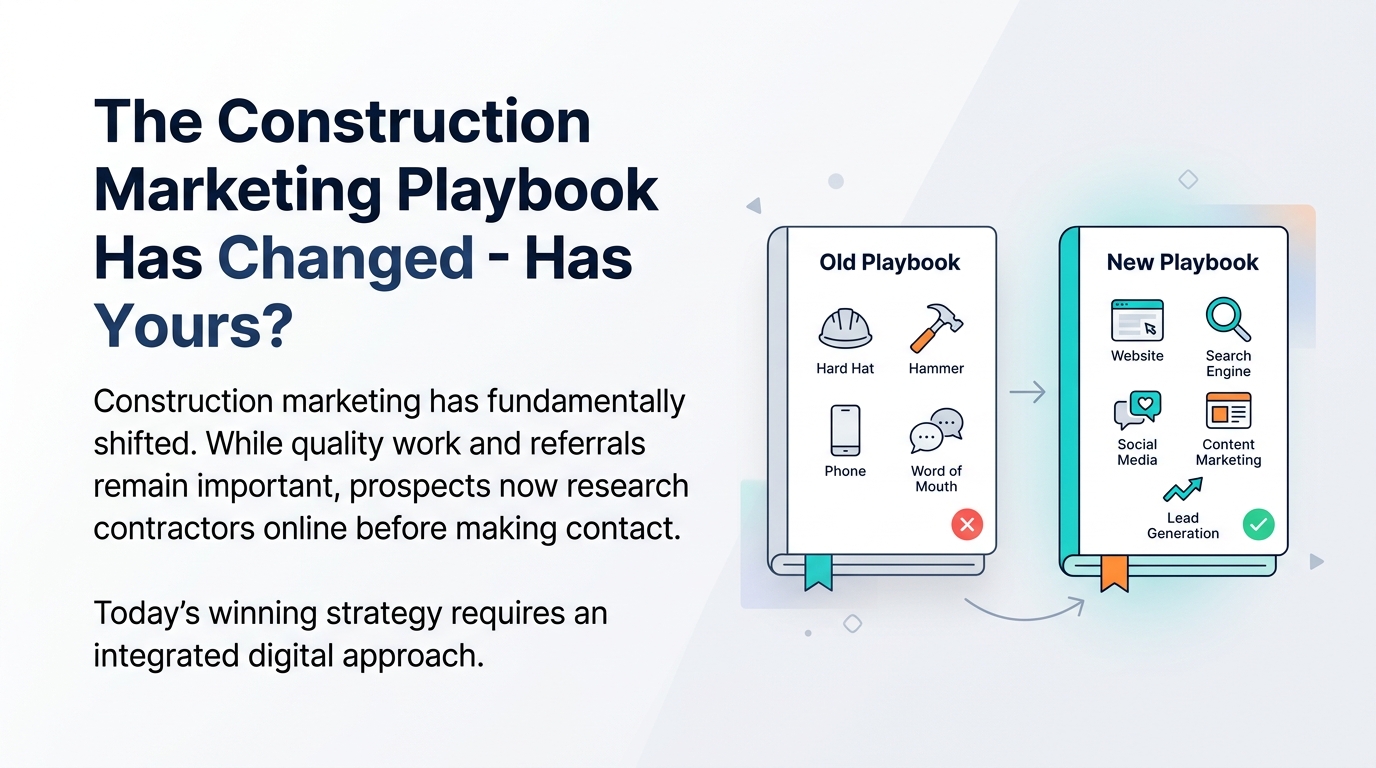 The Construction Marketing Playbook Has Changed