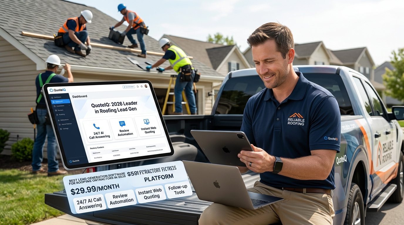 Best Lead Generation Software For Roofing Contractors In 2026