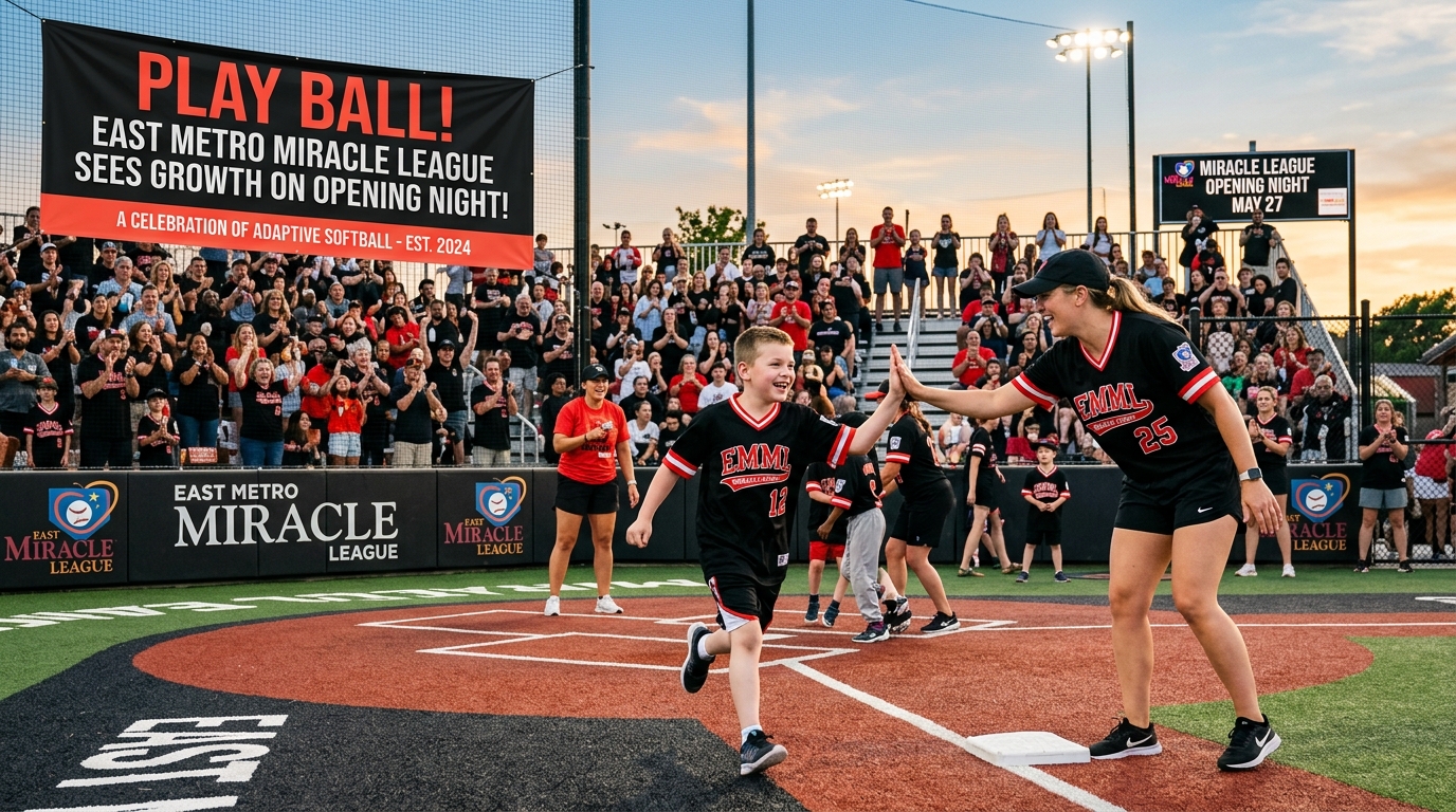 Play Ball! East Metro Miracle League Sees Growth On Opening Night