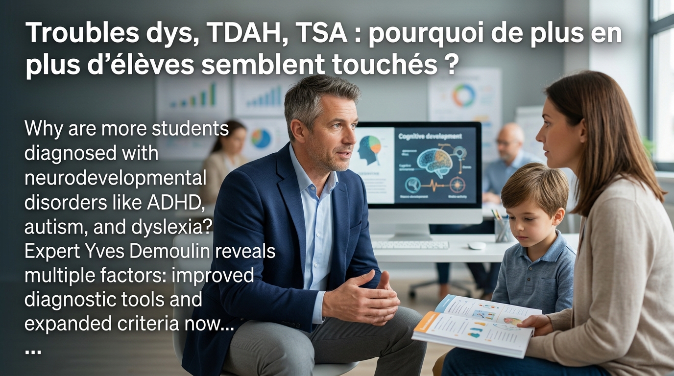 Troubles dys, TDAH, TSA : pourquoi de plus en plus dâĂ©lĂšves semblent touchĂ©s ?