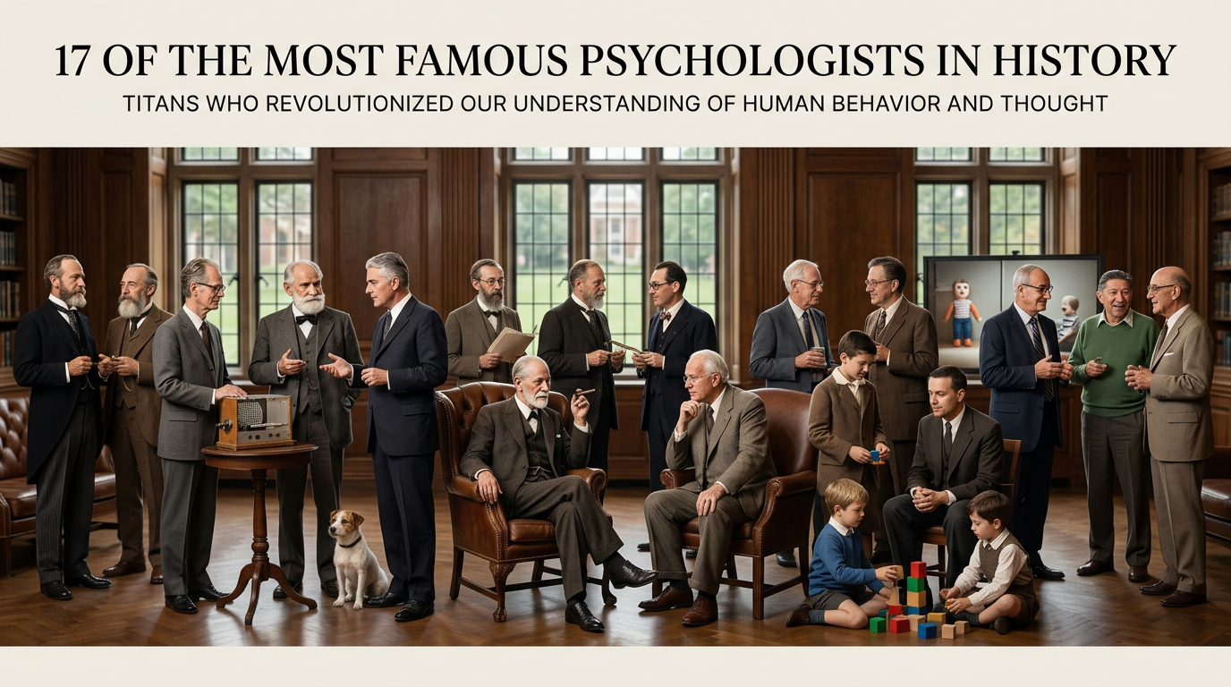 17 of the Most Famous Psychologists in History