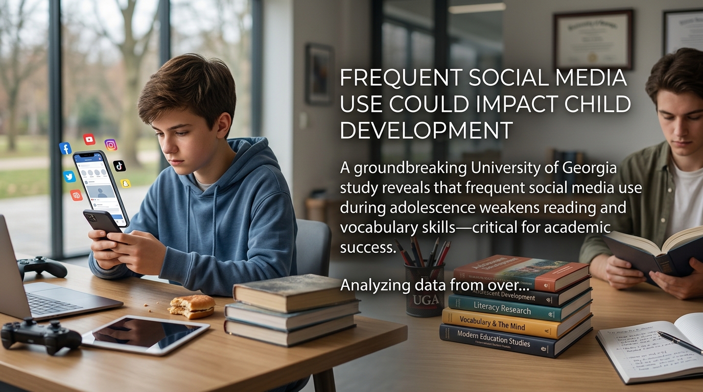 Les réseaux sociaux affaiblissent la lecture et le vocabulaire des ados