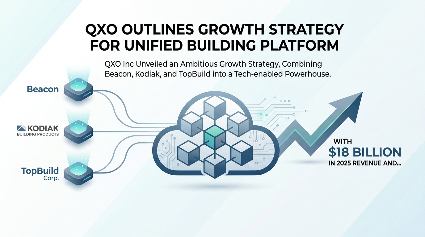 QXO Outlines Growth Strategy for Unified Building Platform