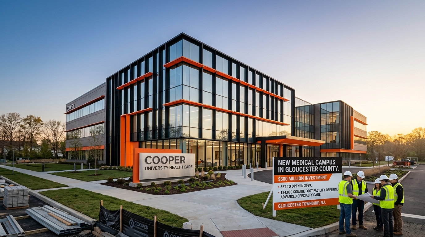 Cooper University Health Care plans new medical campus in Gloucester County