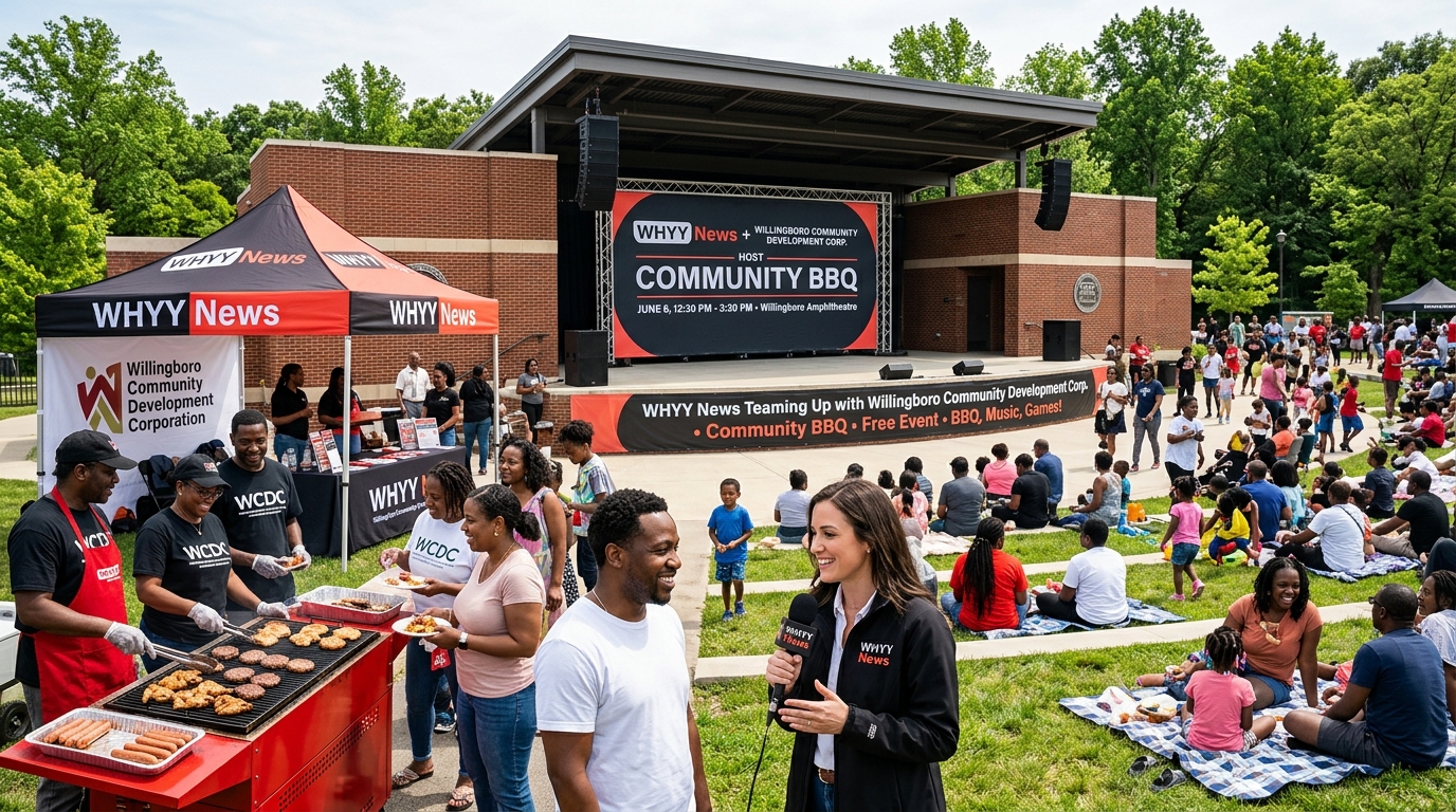 WHYY Community BBQ Event
