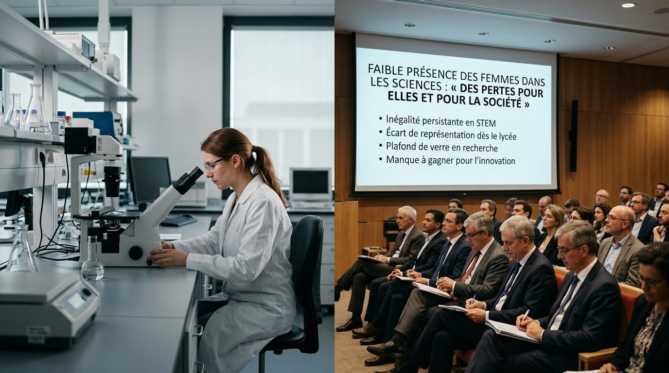 Faible prĂ©sence des femmes dans les sciences : comment les stĂ©rĂ©otypes sabotent lâapprentissage dĂšs 6 ans