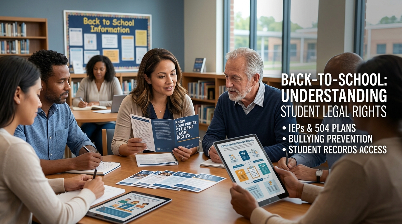Back-to-school legal rights reminder
