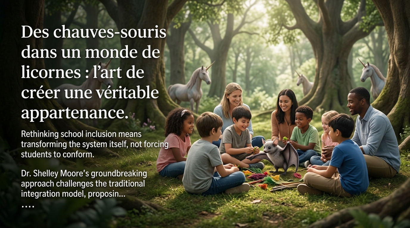 Des chauves-souris dans un monde de licornes