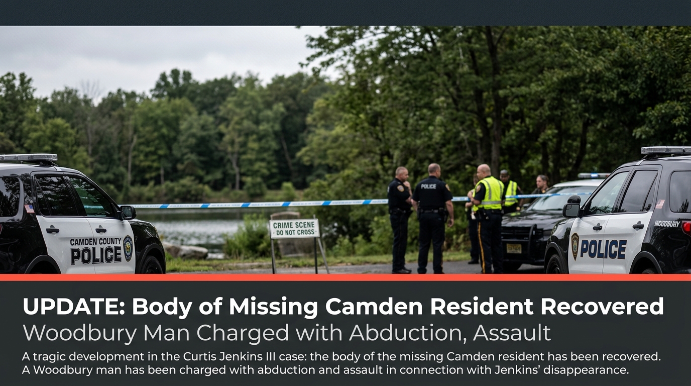 UPDATE: Body of Missing Camden Resident Recovered, Woodbury Man Charged with Abduction, Assault