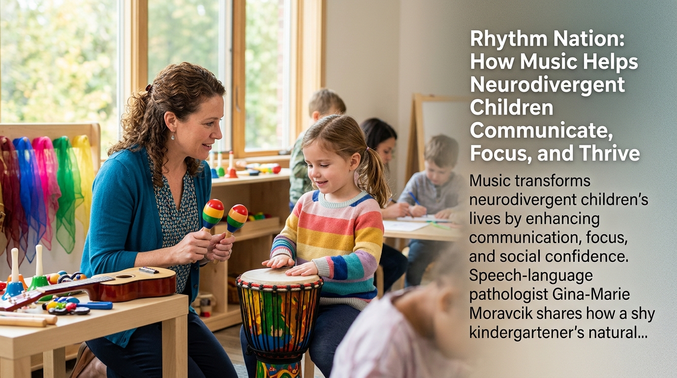 Rhythm Nation: How Music Helps Neurodivergent Children Communicate, Focus, and Thrive