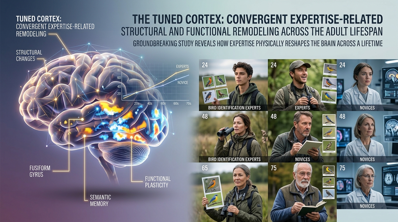 Comment l’expertise sculpte physiquement ton cerveau